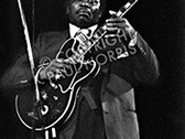 A picture of BB King taken at the Colston Hall, Bristol, UK