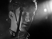 A photo of Glenn Tilbrook of Squeeze, taken in 1980.