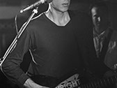 A photo of Tom Verlaine, taken in 1984.